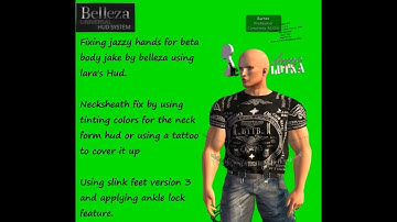 Jazzy hands fix for jake beta body by Belleza