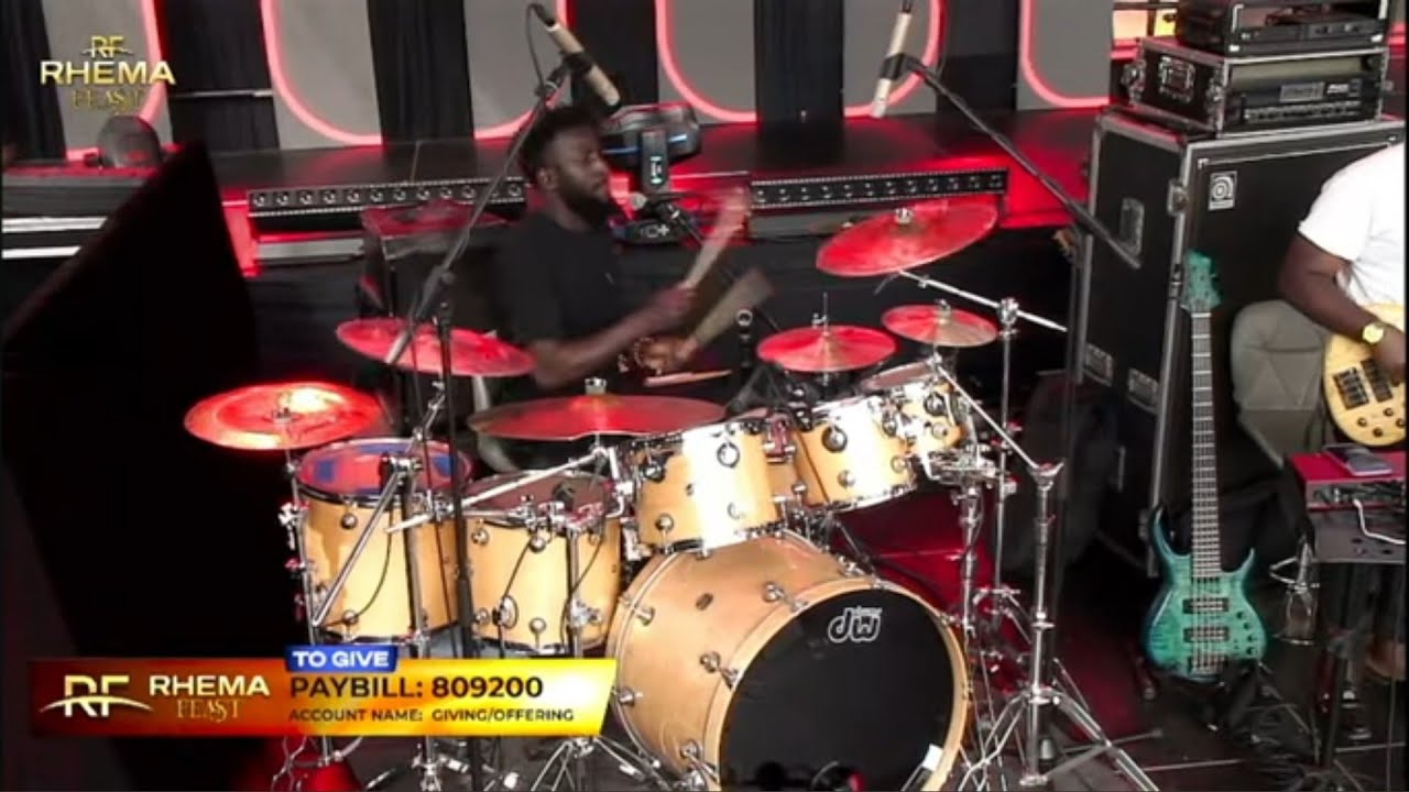 Live Gospel Seben At Rhemafeast 2025_Andrew Ngelelo praise medley 