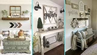 ❤ DIY Rustic Farmhouse Style Wall decor Ideas❤ | Home decor & Interior design| Flamingo Mango