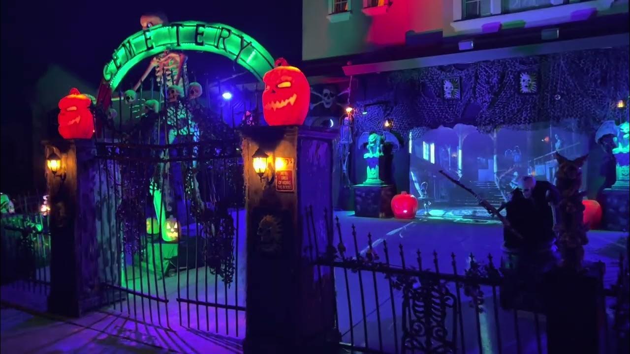 Rocklin Halloween Yard Display 2022 YouTube