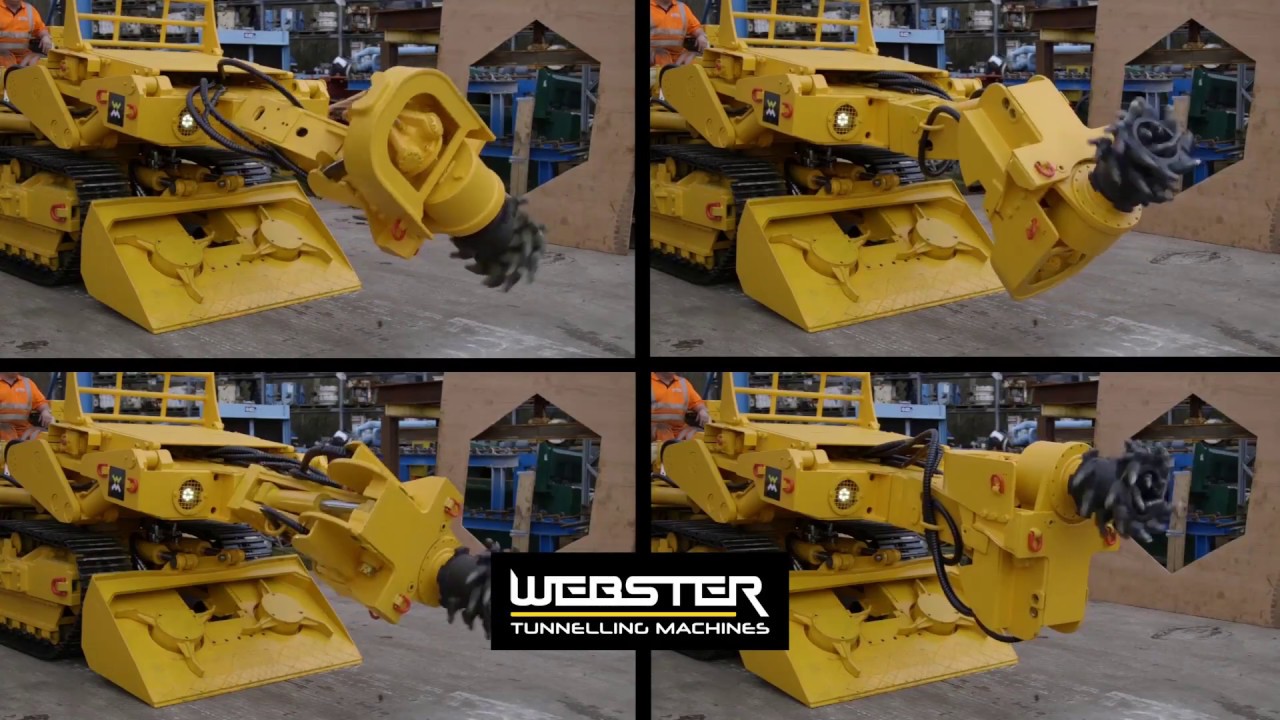 The Webster CP-90 Unique Roadheader