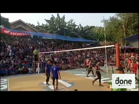 Pemain bola voli tarkam berbakat bisa segala bola, potong, quick, open - 동영상