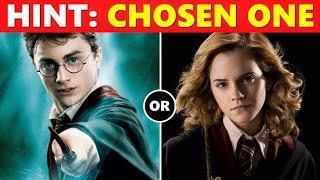 Guess the Harry Potter Character with ONLY One Clue or Hint...!!! (Harry Potter Quiz)