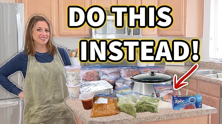 Freezer Meal Prep For REAL LIFE | No More All-Day Prepping! thumbnail