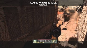 Mw3 Out of map trickshotting