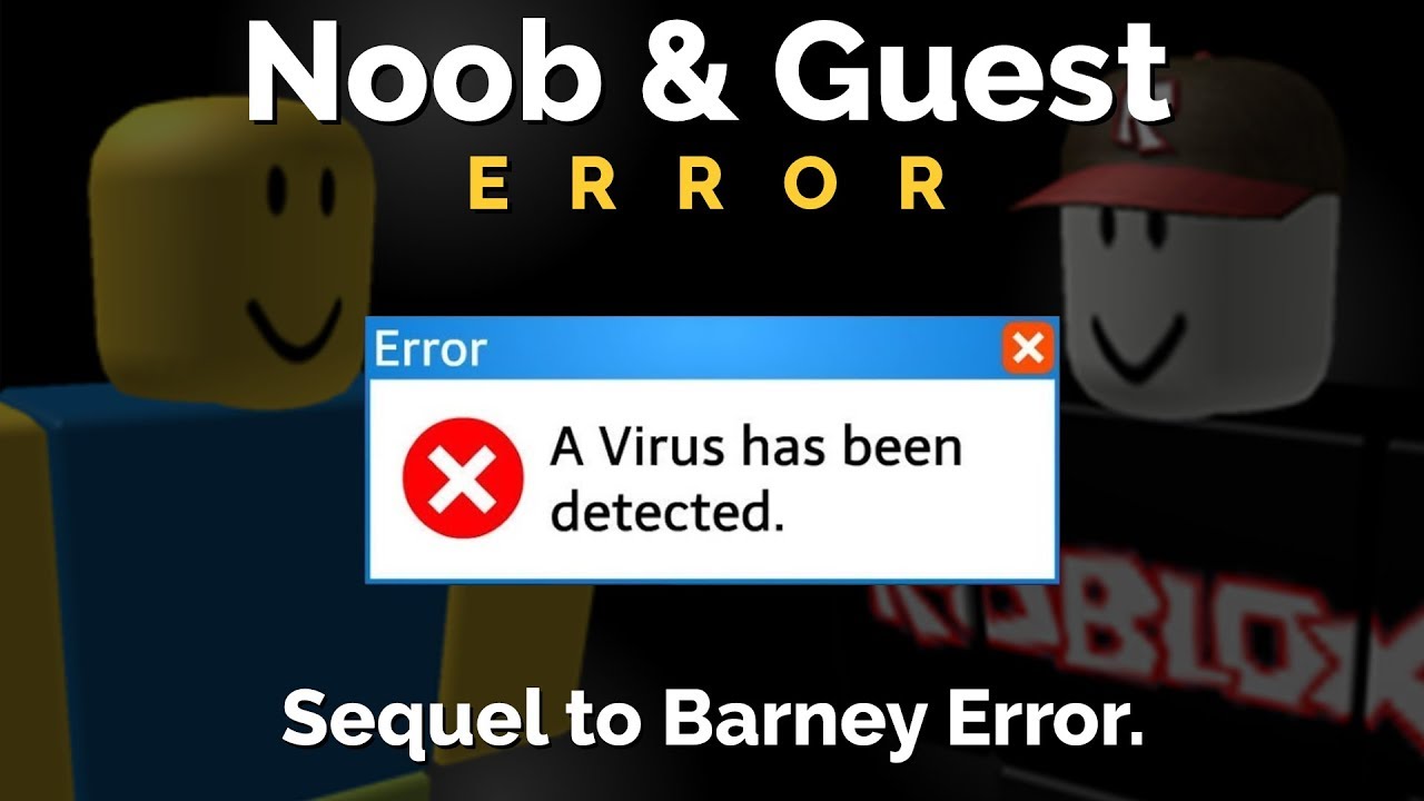 Noob Guest Error Youtube - roblox noob os 2019 edition