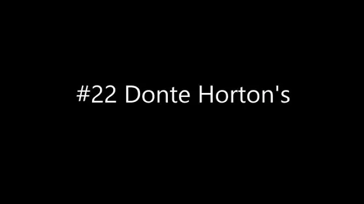 Donte Horton's Will to Win