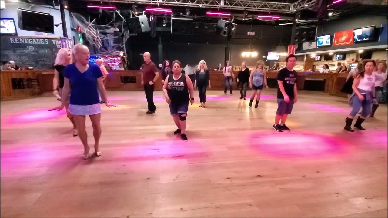 Dancing Wine, Beer, Whiskey Line Dance By Dan Albro At Renegades On 10