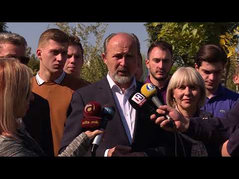 Трајановски: На скопјани им ветувам работа, работа и само работа, за убаво и подобро Скопје