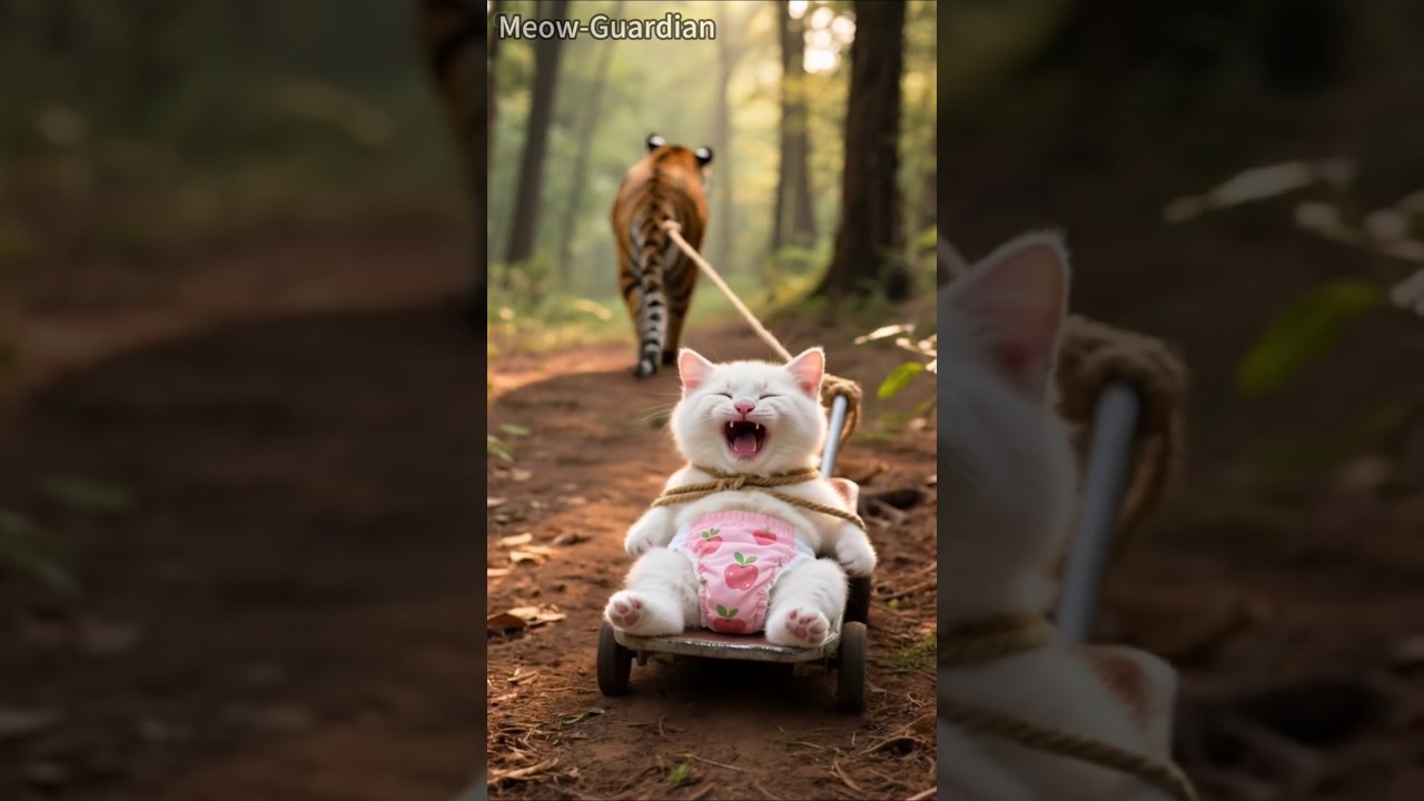 Clever Cat Dad vs. Tigers: A Risky Rescue and Unexpected Consequences