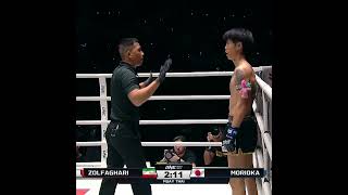 Crazy Comeback 🤯 Yuki Morioka Knocks Out Peyman Zolfaghari In A Wild Round 1! #Onefridayfights62