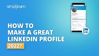 How To Make A Great LinkedIn Profile 2022? | Create Best LinkedIn Profile | #Shorts | Simplilearn screenshot 2
