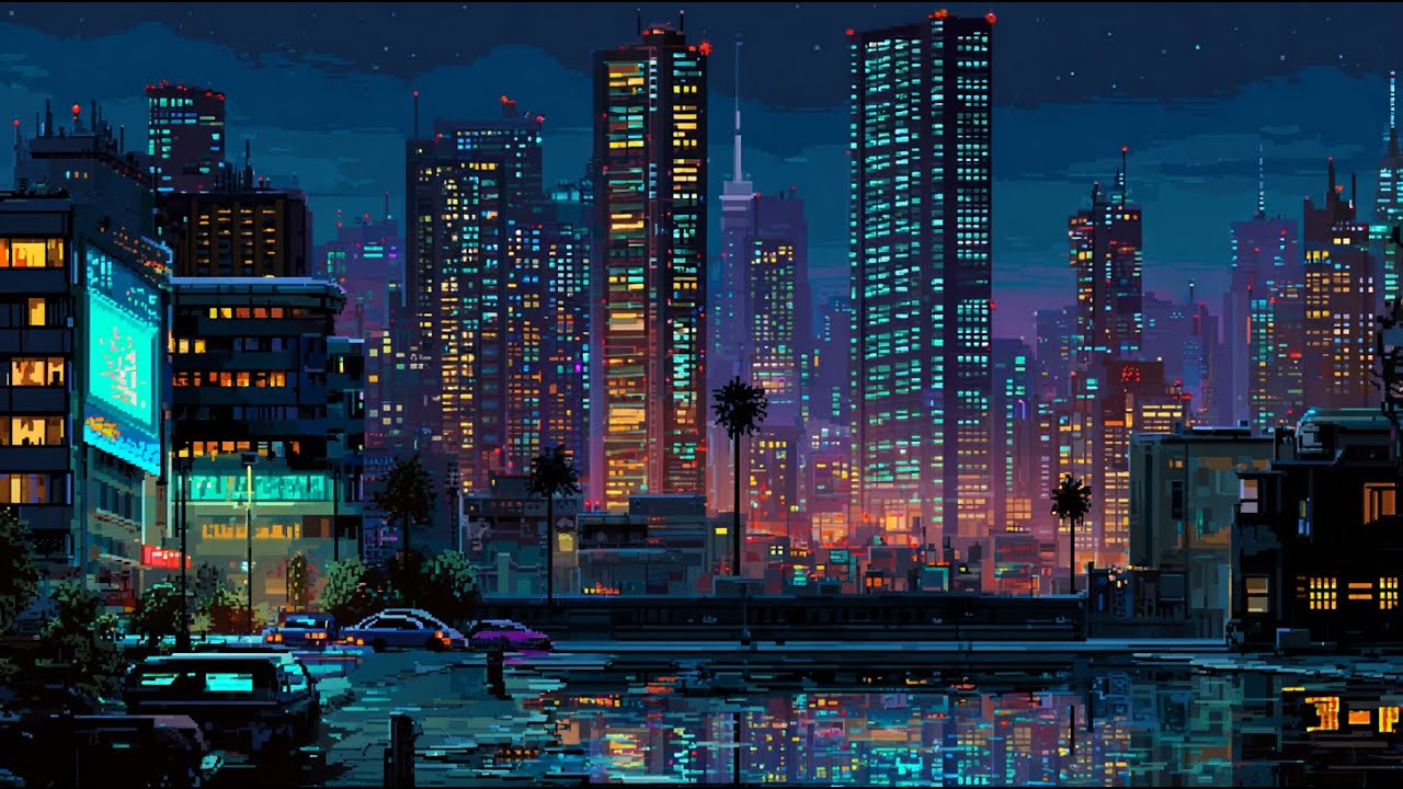 Pokémon Chill Music - A Night in Saffron City