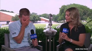 Peter Malnati gives emotional interview on death of Grayson Murray