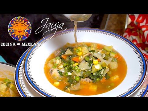 Video: Cómo Hacer Una Abundante Sopa De Verduras Al Estilo Mexicano