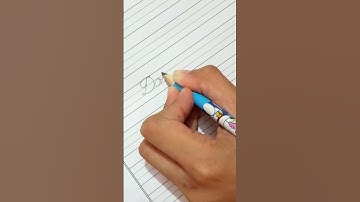 Cursive handwriting "Doraemon"।#shorts #calligraphy