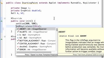 Learn Java 2 9  Game Applet  Getting Keyboard events