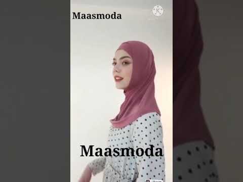 حجاب تركي قطعتين حجاب الأميرة من شركة ماس موضة