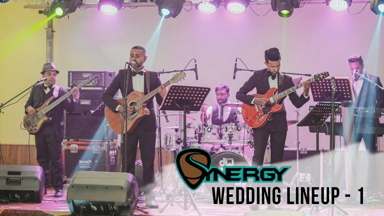 Synergy Live Band Wedding lineup 01 YouTube