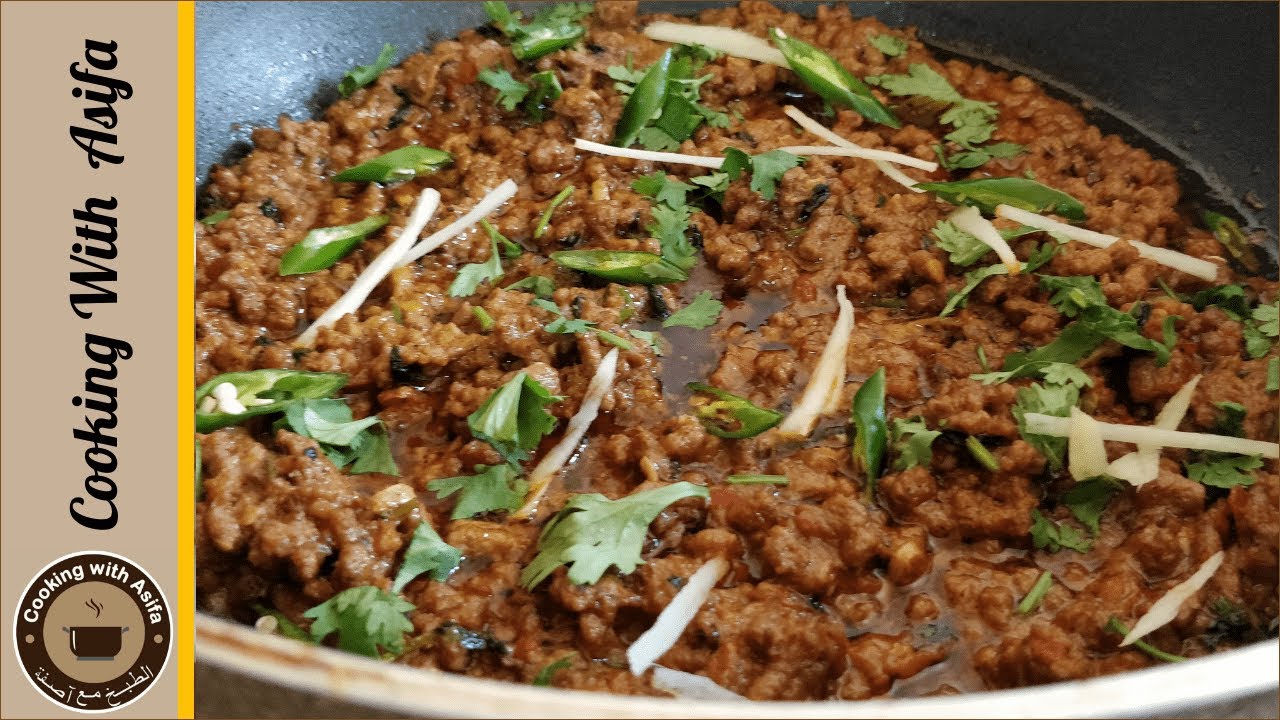 Beef Keema Karahi Recipe | Keema Karahi I Beef Keema Banane Ka Tarika Cooking with Asifa