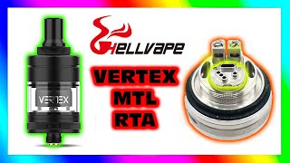 Hellvape Vertex Mtl Rta With Build Tutorial