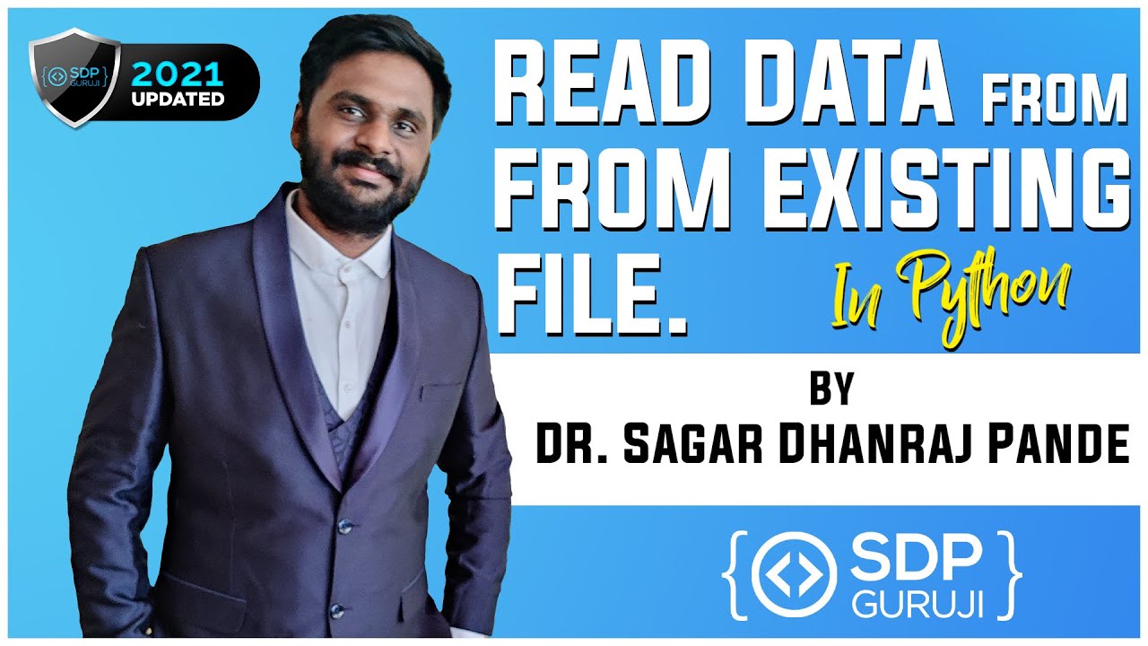 How to Read Data from a Text File #2 | File Handling in Python ...