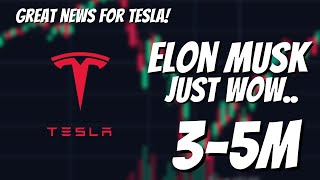 Tesla Stock: WOW Elon Musk just said WHAT?!