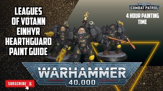 Warhammer 40k Einhyr Hearthguard Paint Guide