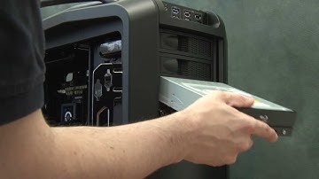 Mounting a Blu-ray Drive within a Cosmos 2 Ultra Tower PC Case Extreme Gaming PC Build