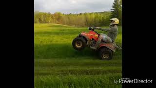 Suzuki 230 Shaft Wheelies