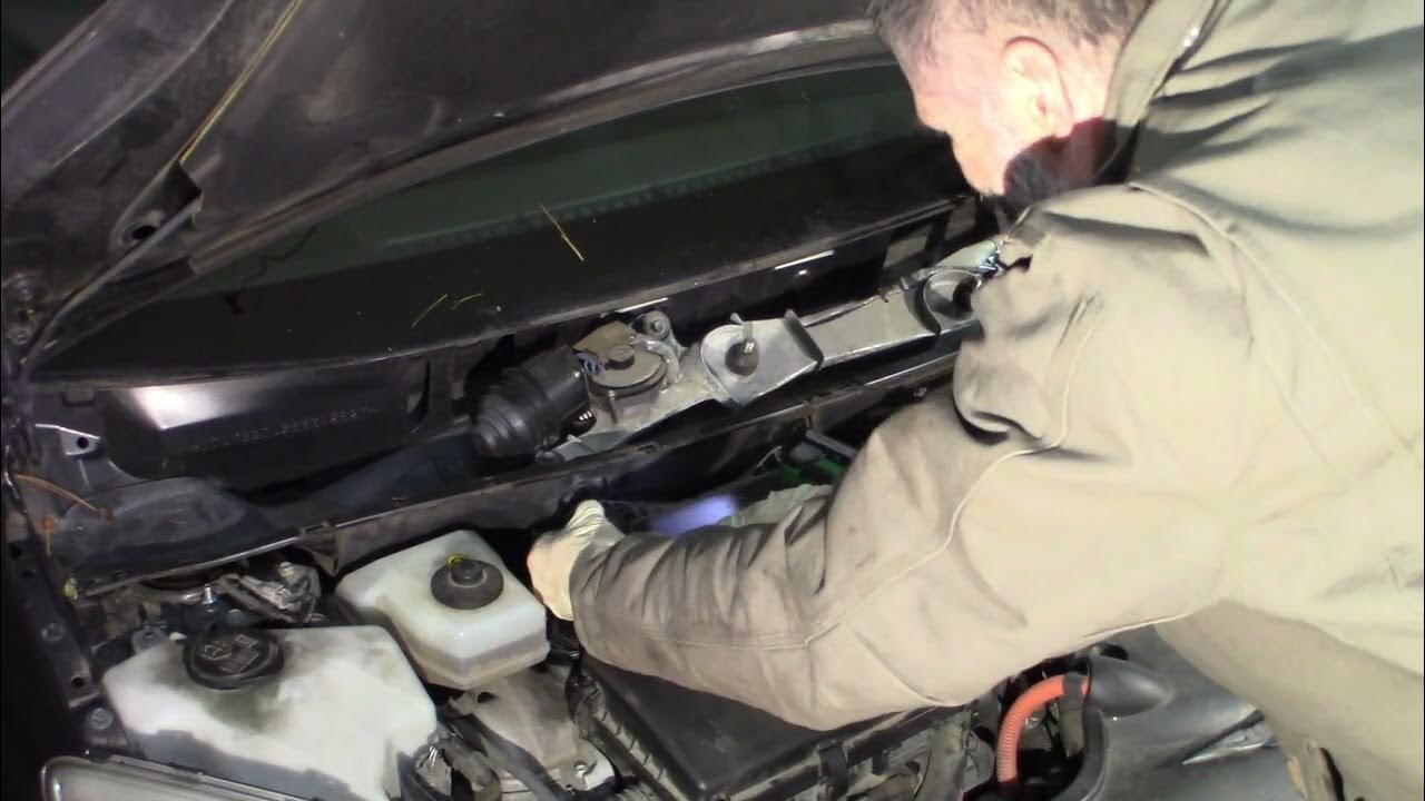 2008 Prius ABS Pump module replacement Part 1 Inverter removal