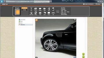 How to Make a Custom Facebook Page for Tire Store - Tutorial