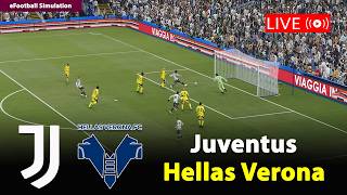 🔴In Diretta- Juventus vs Hellas Verona | Serie A 25/26 | Simulazione di eFootball PES21