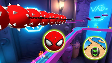 Sky Rolling Balls 3D Gameplay 💥 Naftrix Gaming Game 227 Android iOS