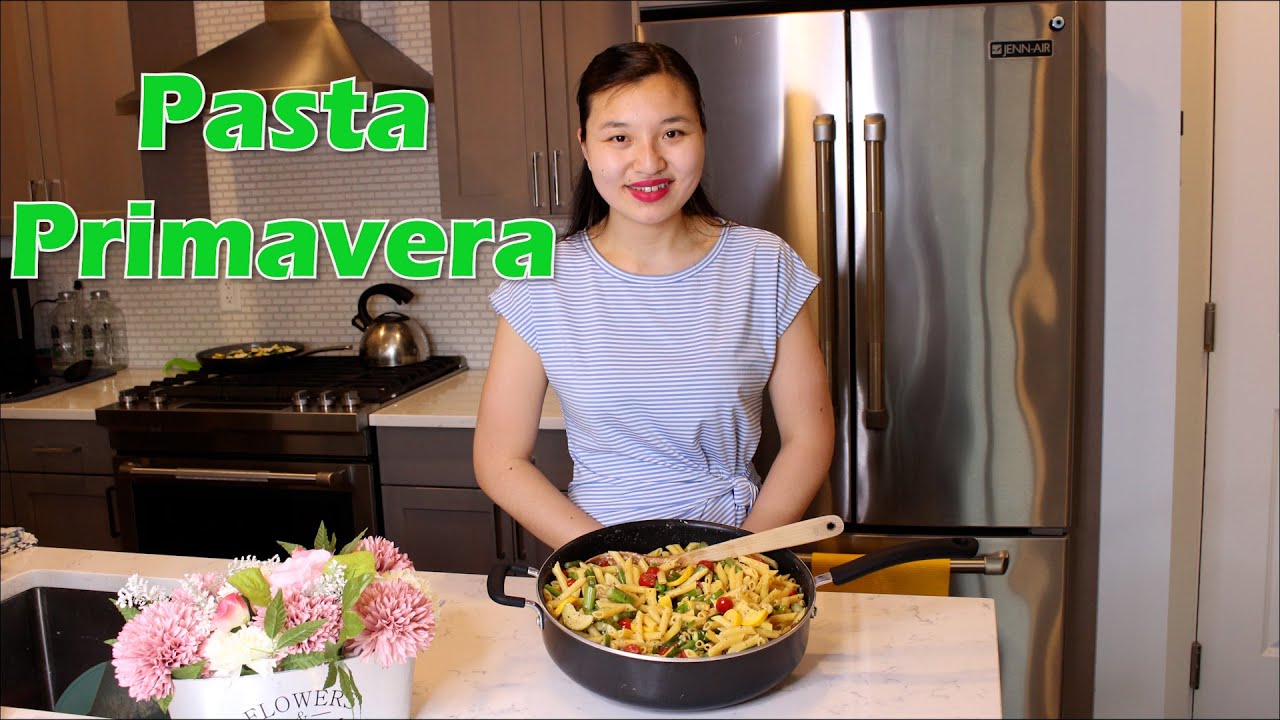 Pasta Primavera YouTube