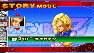 Dragon Ball Z Supersonic Warriors MyBoy : Android 18 Story screenshot 1