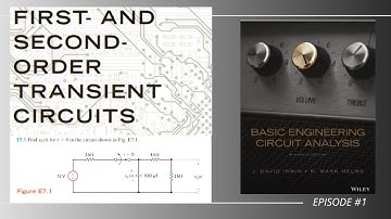 RC Circuit Transient Response Analysis, Problem 7.1|Basic Engineering Circuit Analysis by Irwin 11th