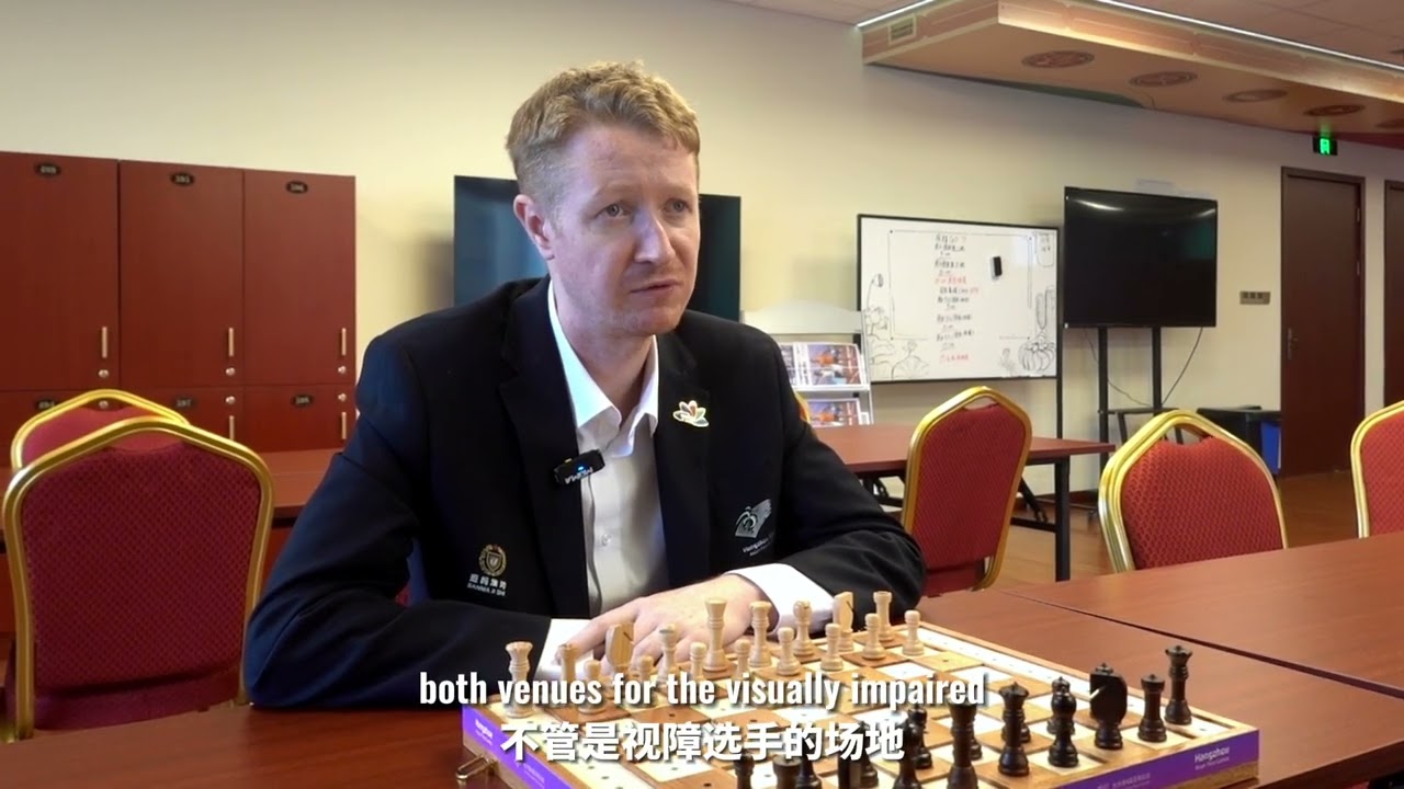 Technical delegate from Asian Chess Federation, thinks highly of