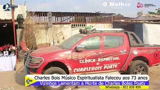Faleceu aos 73 anos de idade, músico e espiritualista Charles Bois Poaty.