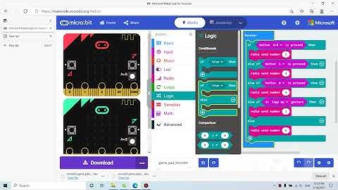 viết code biết Microbit thành remode điều khiển xe (sưu tầm)