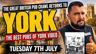 A Mega Pub Crawl Around The Best Pubs Of York City Centre (Sponsored By The Three Tuns)
