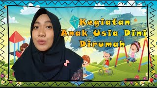 YUK MEMBUAT JADWAL KEGIATAN UNTUK ANAK DIRUMAH ! (ASPEK PERKEMBANGAN ANAK USIA DINI)