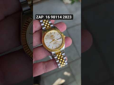 💥 ORIENT Automático Dourado no Pulso! O Relógio que Parece MUITO Mais Caro 👑⌚