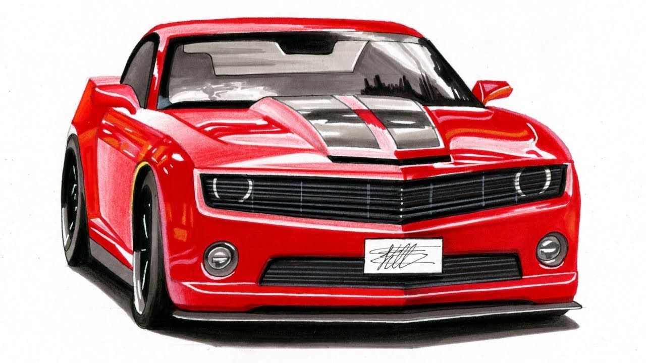 Great How To Draw A Camaro 2015  The ultimate guide 