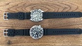 Seiko Flat Vent Diver's Rubber Strap DAL1BP from Japan - YouTube