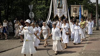 Procesja w parafii pw. św. Franciszka w Asyżu