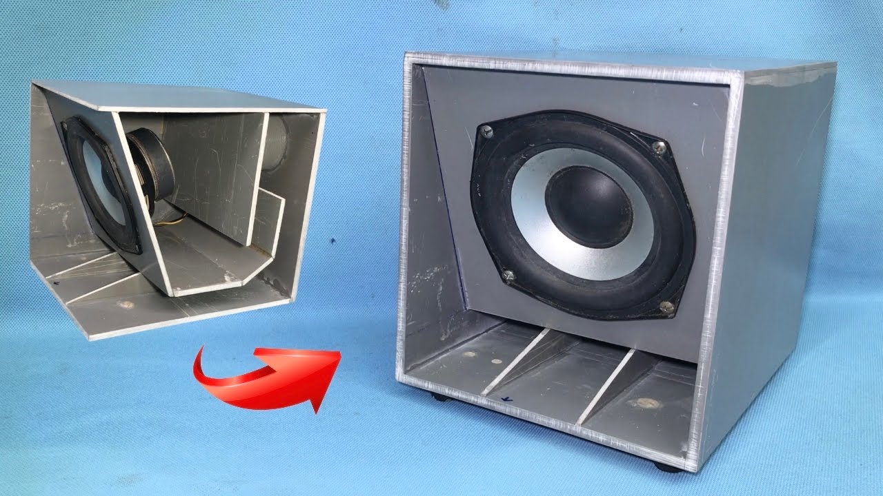 DIY 7.87-inch Subwoofer Enclosure from PVC Plastic! This Method Saves Costs