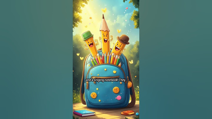 Timmy's Magical School Bag 🪄 | Fun Back to School Story for Kids #kidsstories   #schoolstory