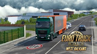İLK VİDEO !! WEST BALKANS DLC // YOLLAR TEK KELİMEYLE EFSANE OLMUŞ - Euro Truck Simulator 2
