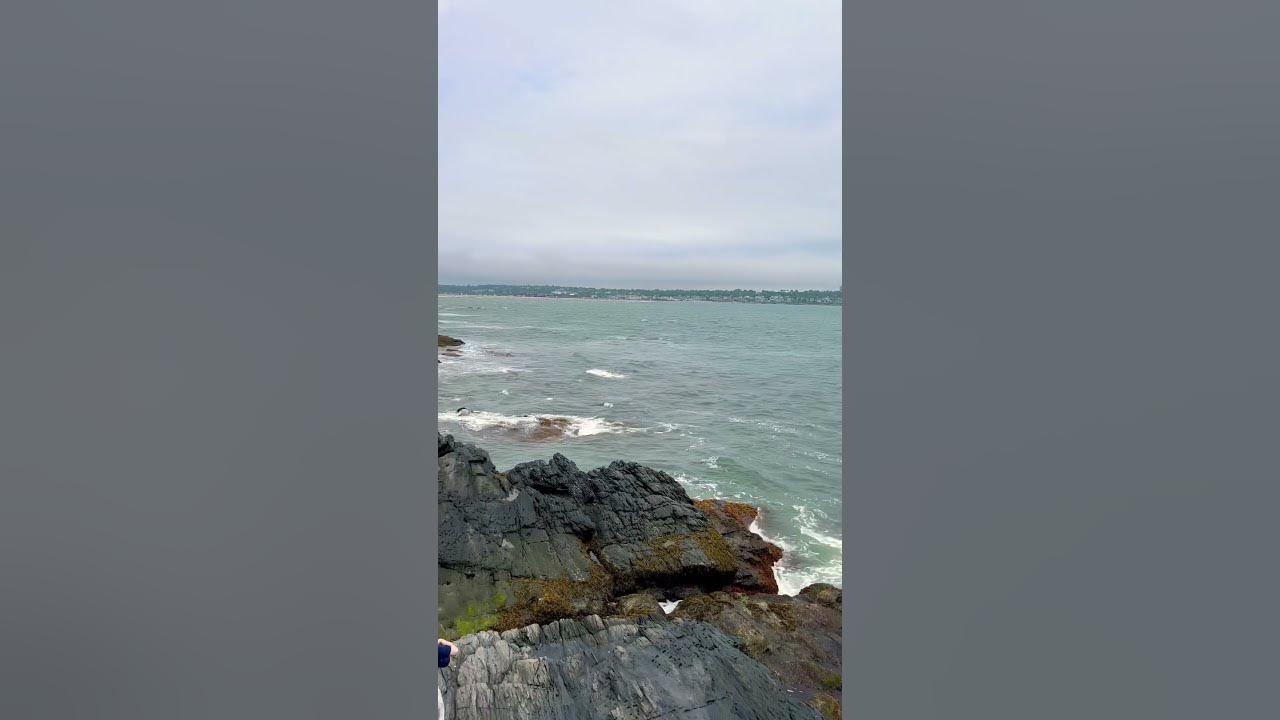 Cliff walk forty steps newport road island youtube